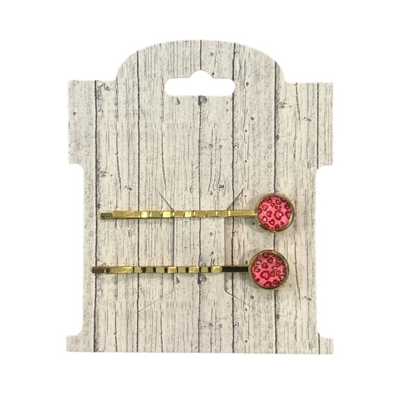 NEW Animal Print Design Bobby-pin Set - Picture 2 of 2